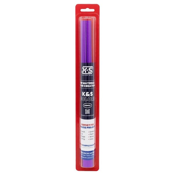 K&S Precision Metals K&S 0.04 in. X 12 in. W X 24 in. L Aluminum Foil 6050 - main